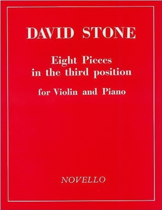 Stone - 8 Pieces In 3Rd Position Violin/Piano