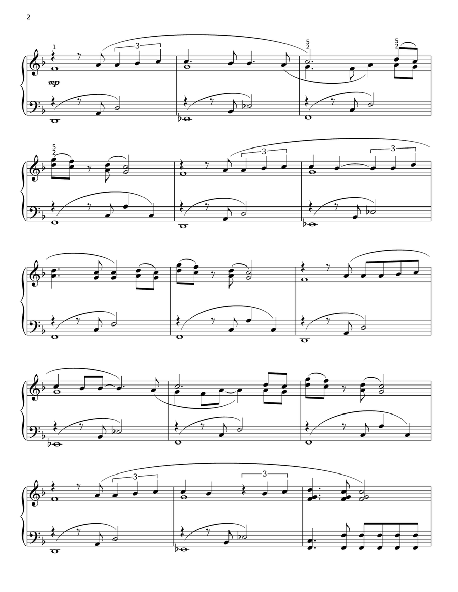 This Is The Time Piano Solo scores gallery preview page 2