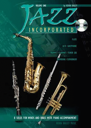Book cover for Jazz Incorporated Book 1 Book/CD Alto Sax/Pno