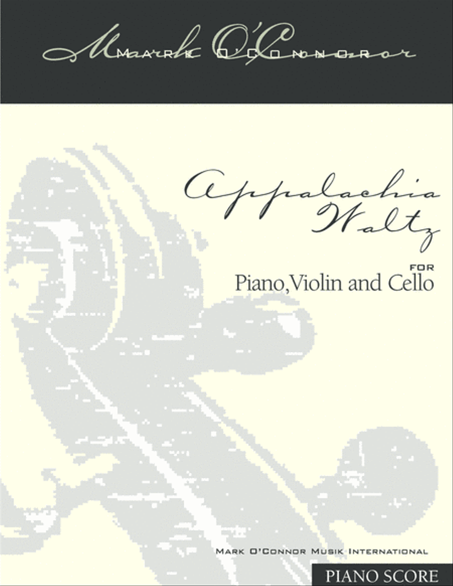 Appalachia Waltz (piano trio score - pno, vln, cel) Piano Trio scores gallery preview page 1