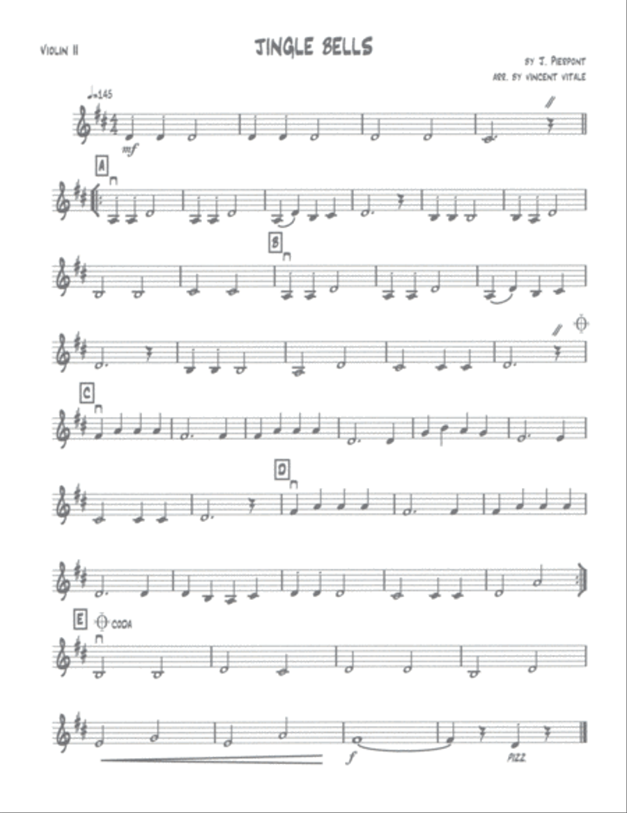 JINGLE BELLS String Orchestra scores gallery preview page 6