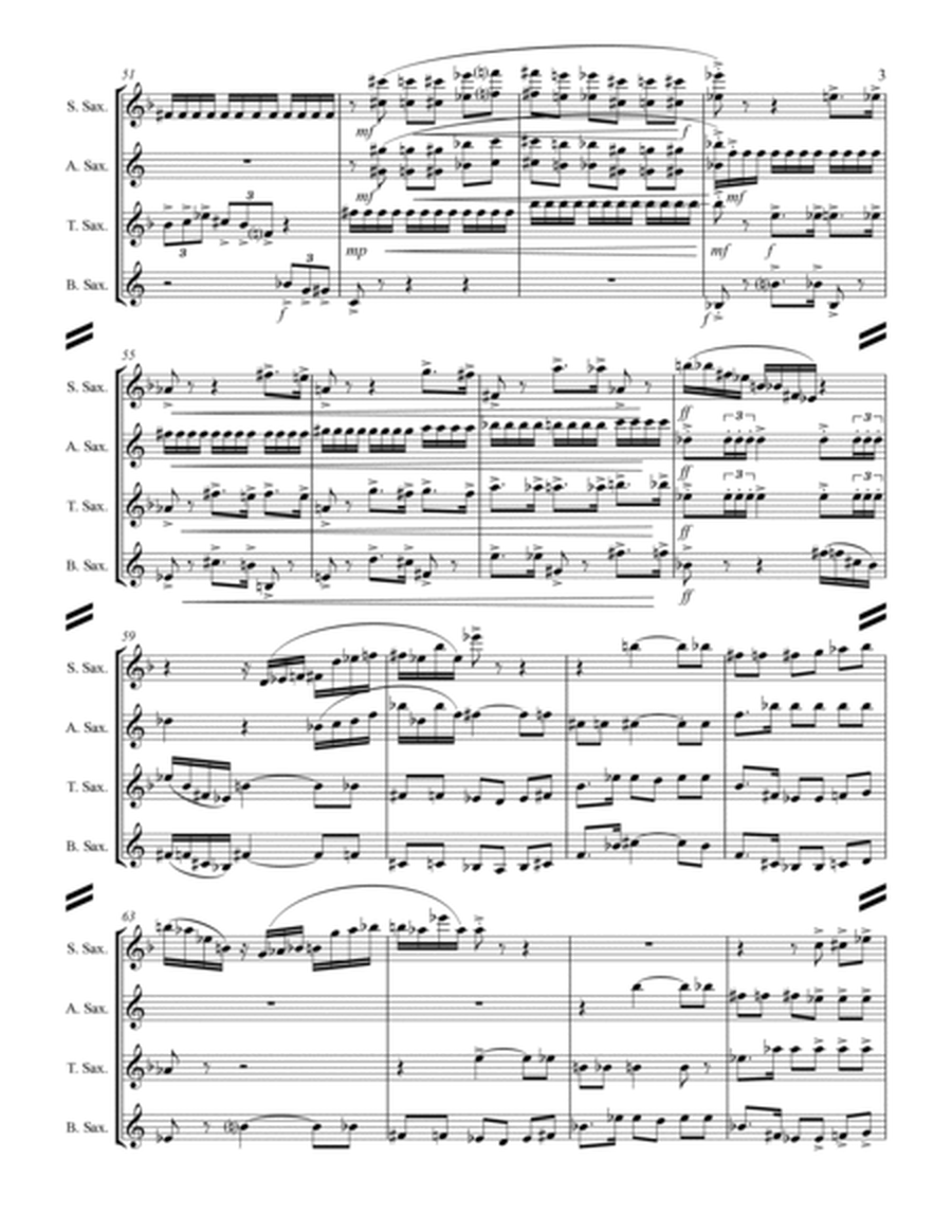 1812 Overture (for Saxophone Quartet SATB) image number null