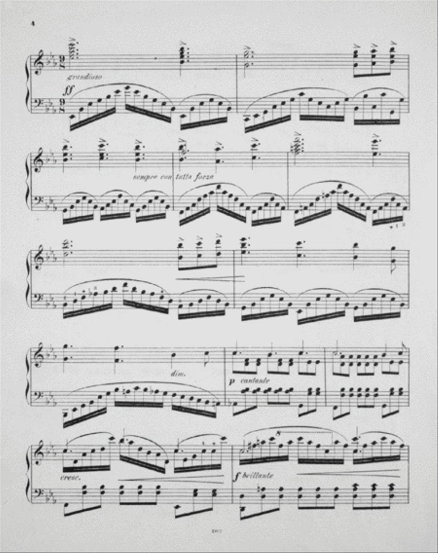 Tannhauser. Oper von Wagner. Transcription pour Piano Piano Solo scores gallery preview page 3