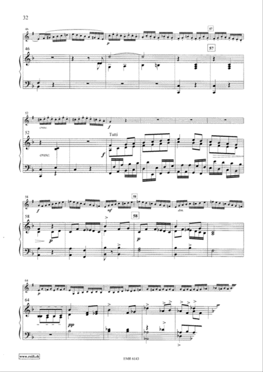 Concerto in D Minor Cornet scores gallery preview page 23