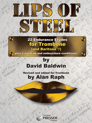 Book cover for Lips Of Steel, Trombone