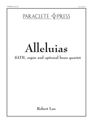 Book cover for Alleluias - Brass Parts
