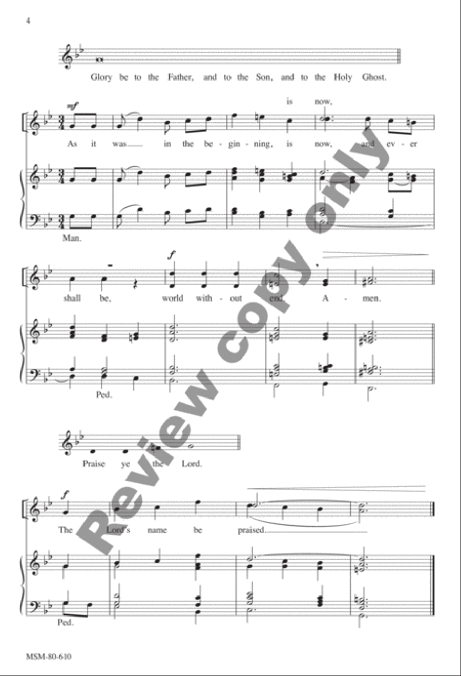Evensong Unison Choir scores gallery preview page 37