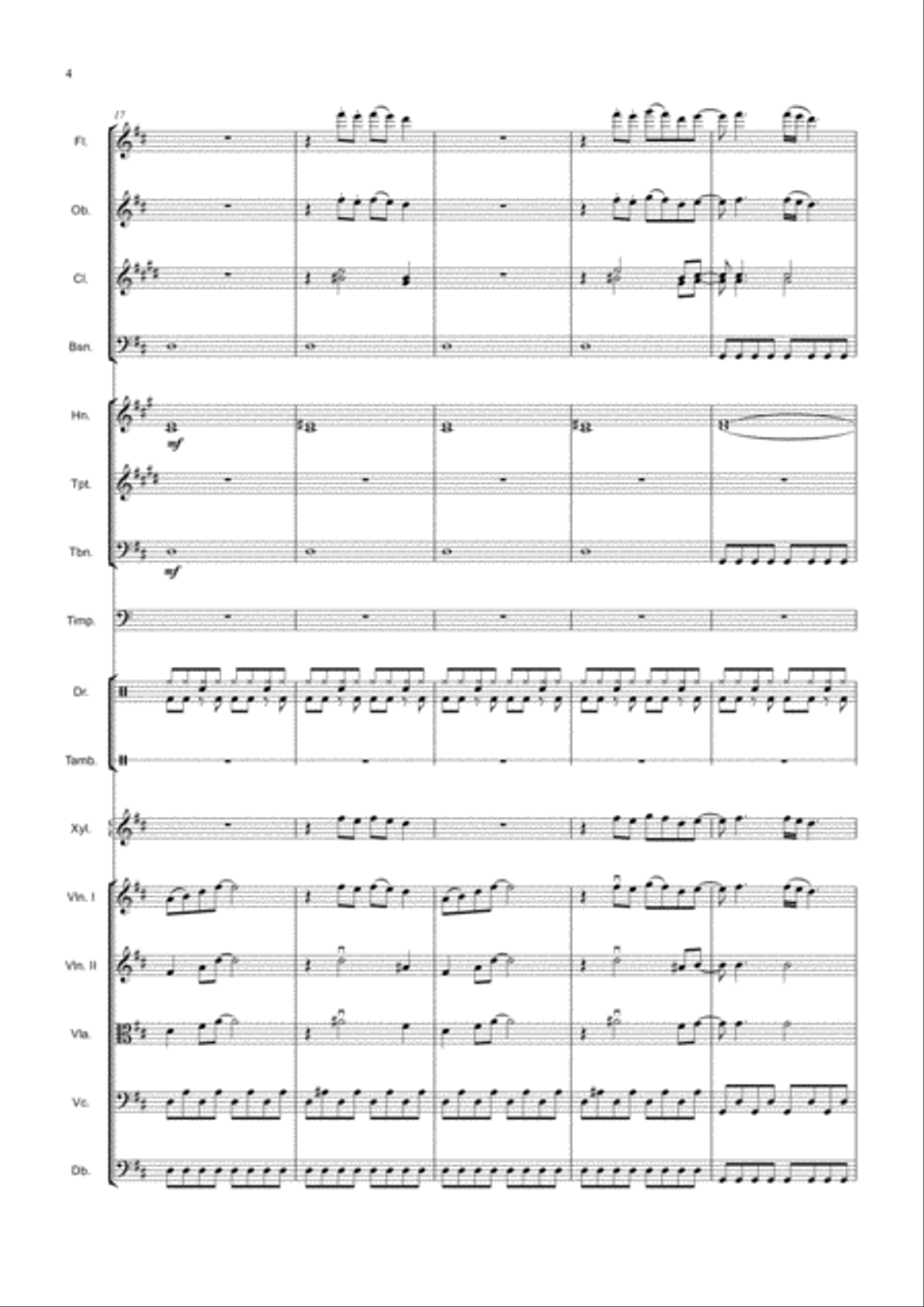 Mamma Mia Full Orchestra scores gallery preview page 6