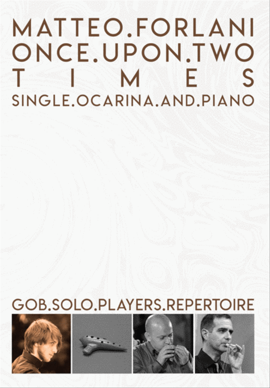 ONCE UPON TWO TIMES: ocarina and piano Piano - Digital Sheet Music