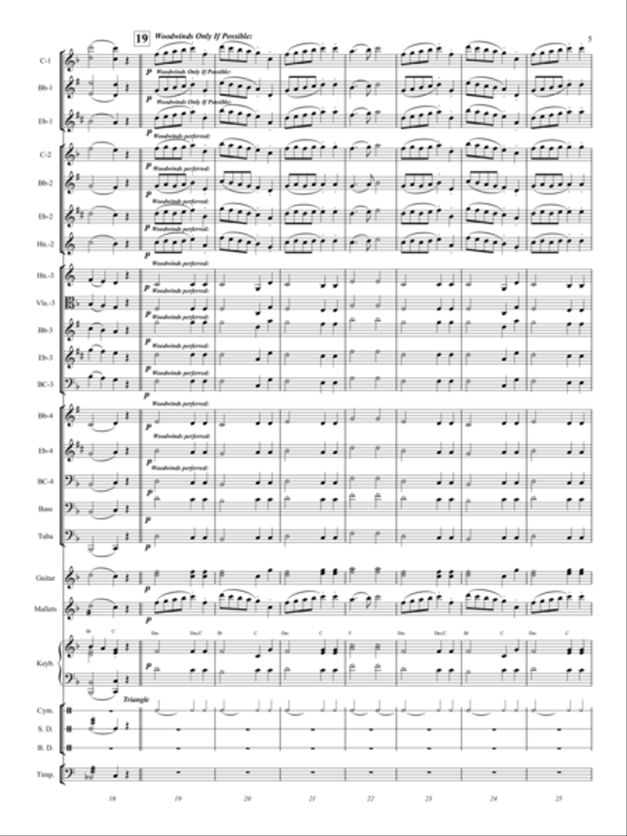 March March Concert Band scores gallery preview page 4