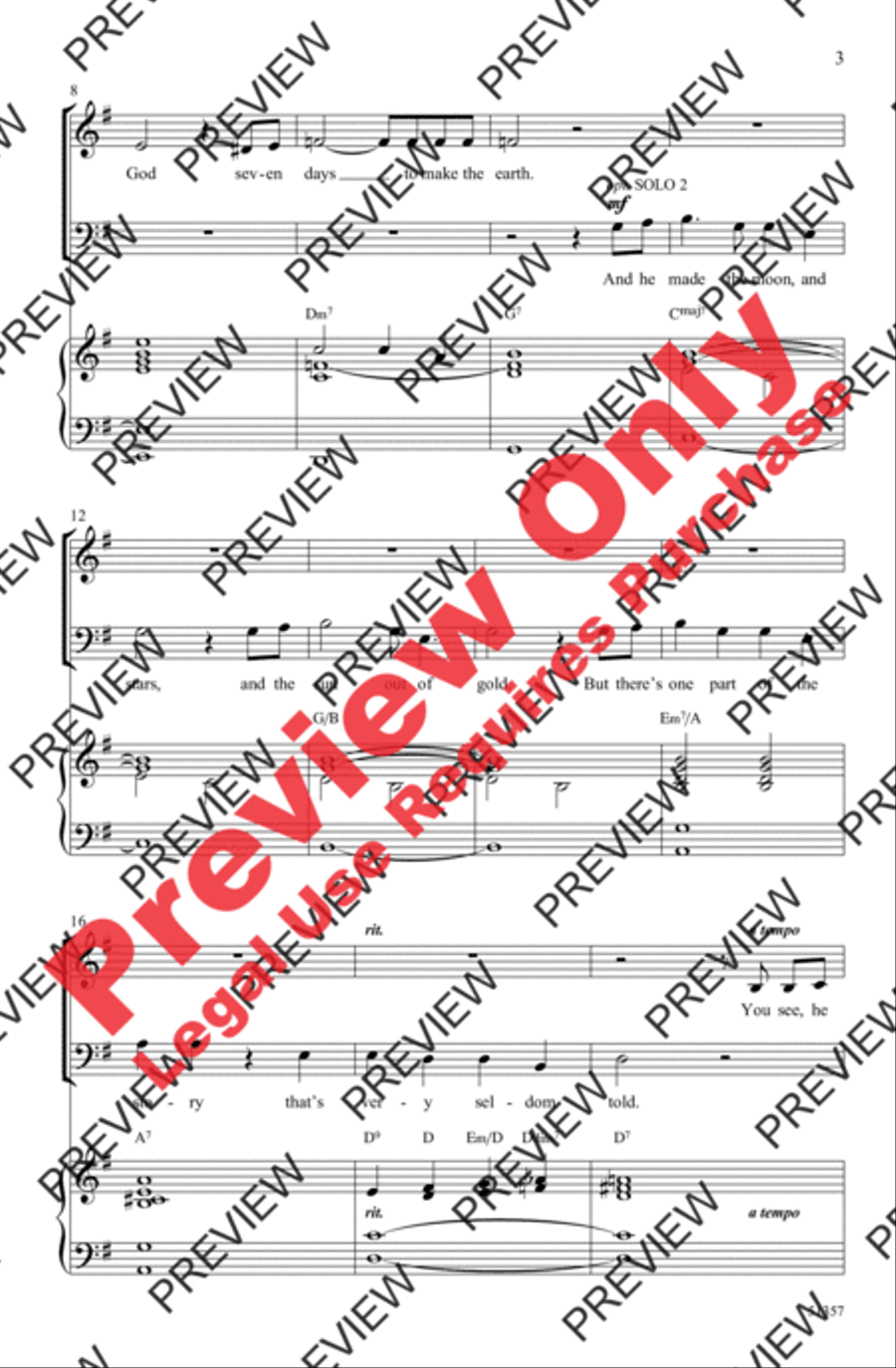 Corn 4-Part scores gallery preview page 3