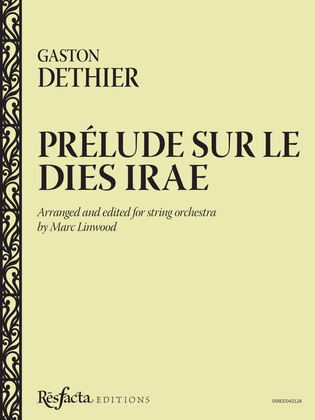 Book cover for Prélude sur le Dies Irae