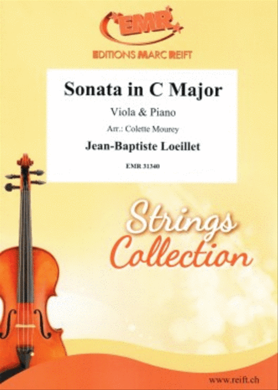 Sonata in C Major Piano Accompaniment scores gallery preview page 1