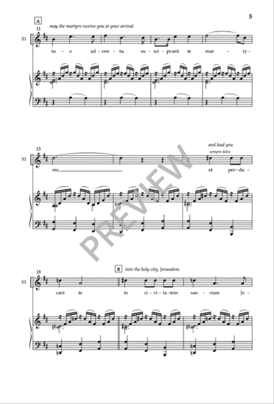 In paradisum SSAA scores gallery preview page 6