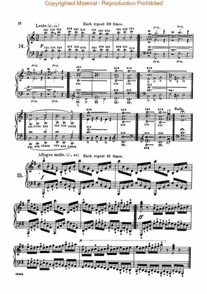 Czerny - 40 Daily Exercises, Op. 337