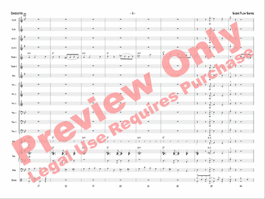 Sugar Plum Swing Jazz Ensemble scores gallery preview page 11