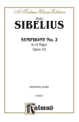 Book cover for Symphony No. 2 in D Major, Op. 43