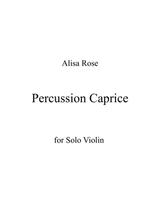 Book cover for Percussion Caprice