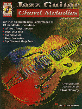 Book cover for Jazz Guitar Chord Melodies