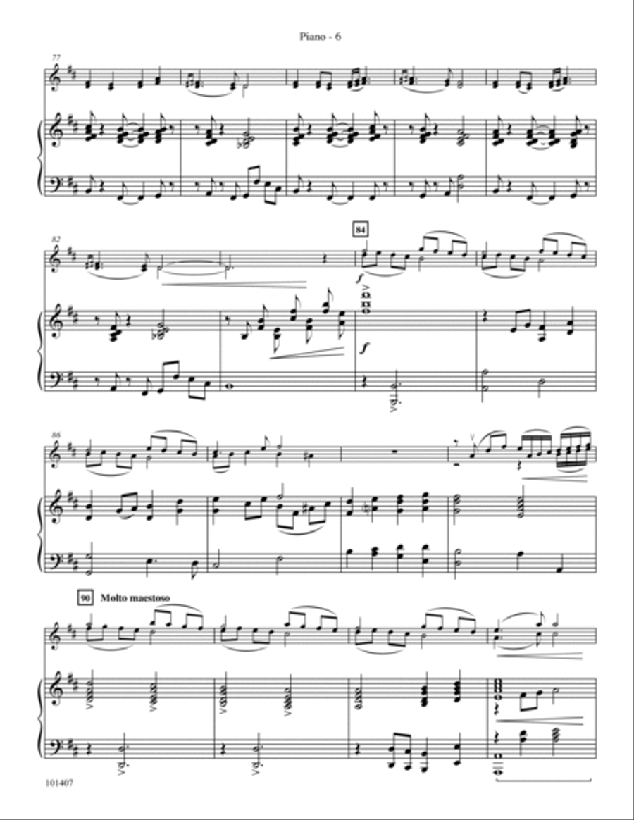Angels We Have Heard On High Set of Parts scores gallery preview page 6