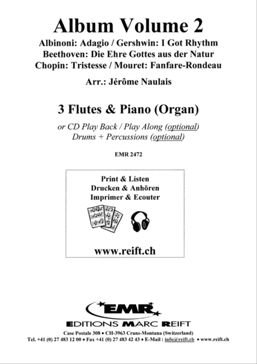 Album Volume 2 Flute scores gallery preview page 2