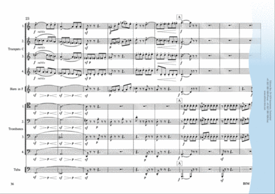 Brass Symphony Horn scores gallery preview page 16