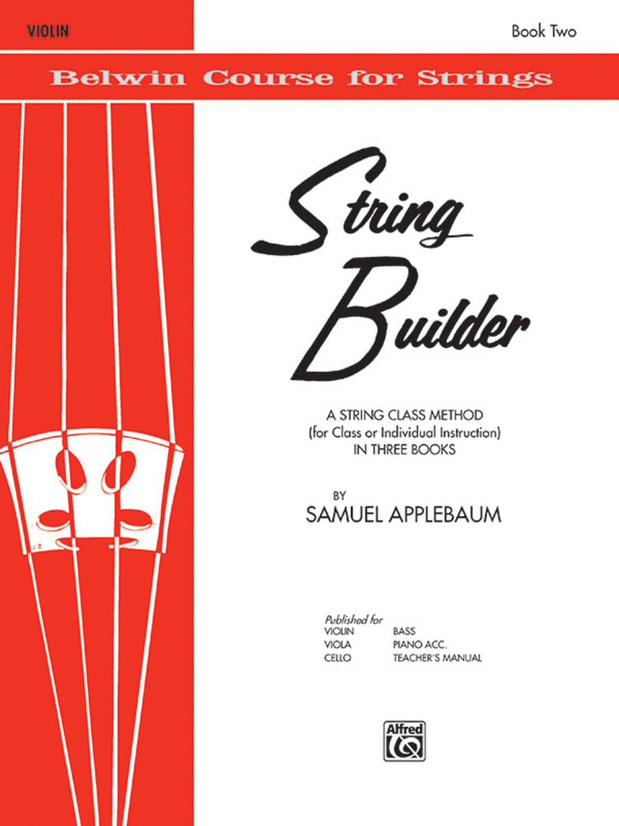 BELWIN STRING BUILDER - Violin - Book 2