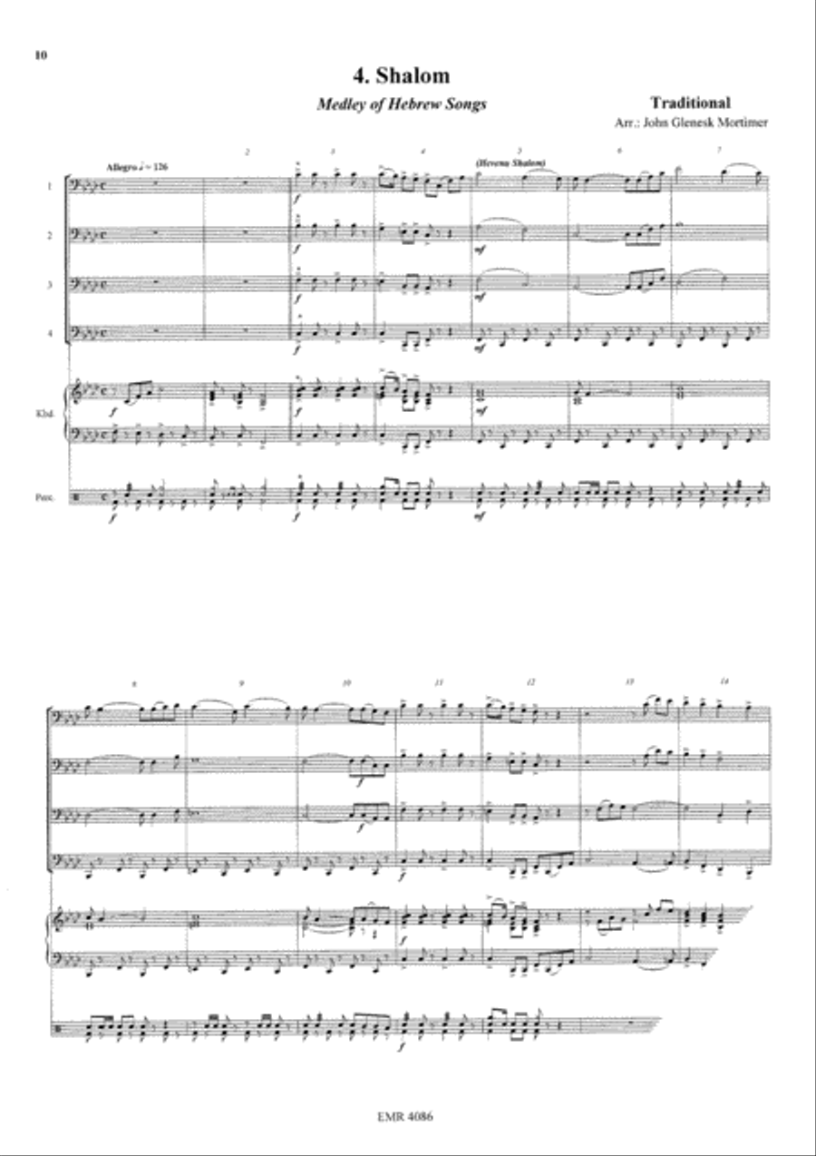 Quartets Volume 2 Trombone Quartet scores gallery preview page 6