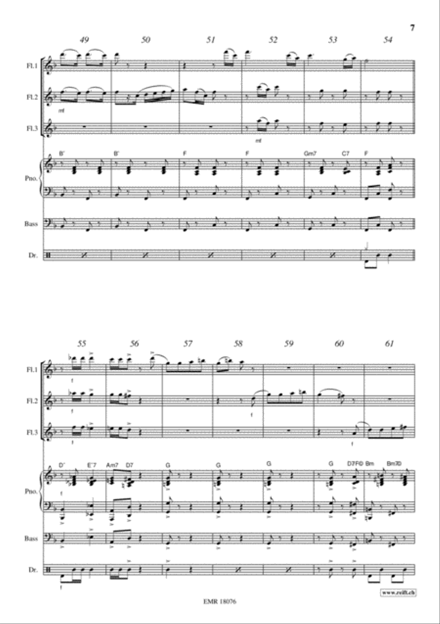 Yankee Doodle Flute scores gallery preview page 7