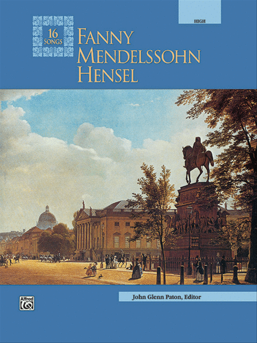 Fanny Mendelssohn Hensel Fanny Mendelssohn Hensel Voice scores gallery preview page 1