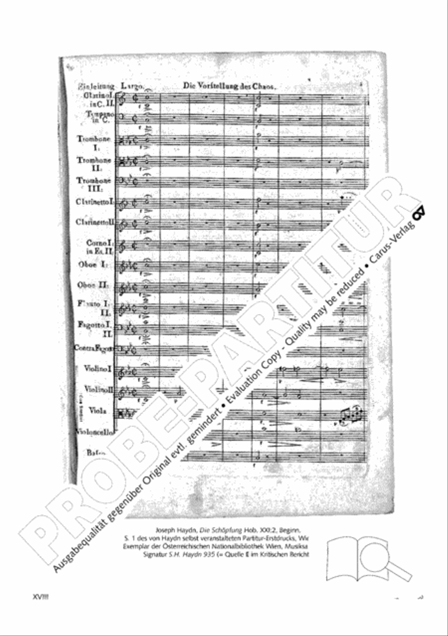 The Creation (Die Schopfung) 4-Part scores gallery preview page 20