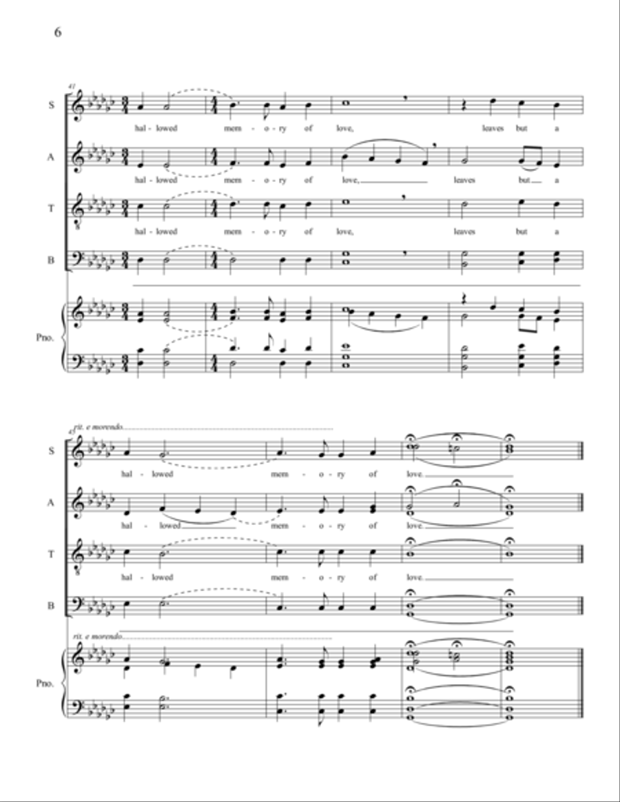 Sunset 4-Part scores gallery preview page 1