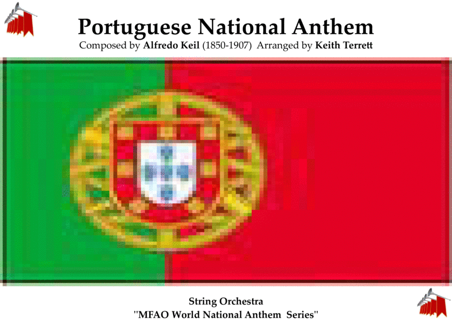 Portuguese National Anthem for String Orchestra (MFAO World National Anthem Series) image number null