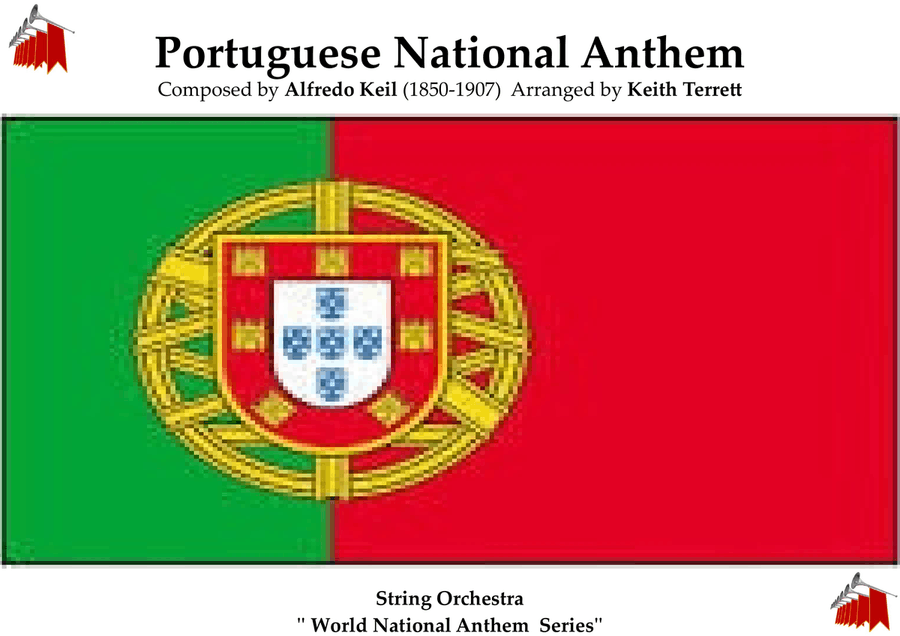Portuguese National Anthem for String Orchestra (World National Anthem Series) String Orchestra scores gallery preview page 1