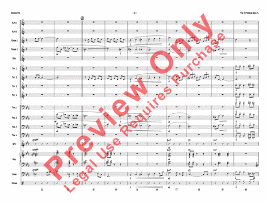The Jitterbug Waltz Jazz Ensemble scores gallery preview page 9