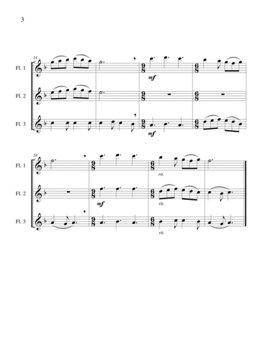 Sussex Carol - Flute Trio image number null