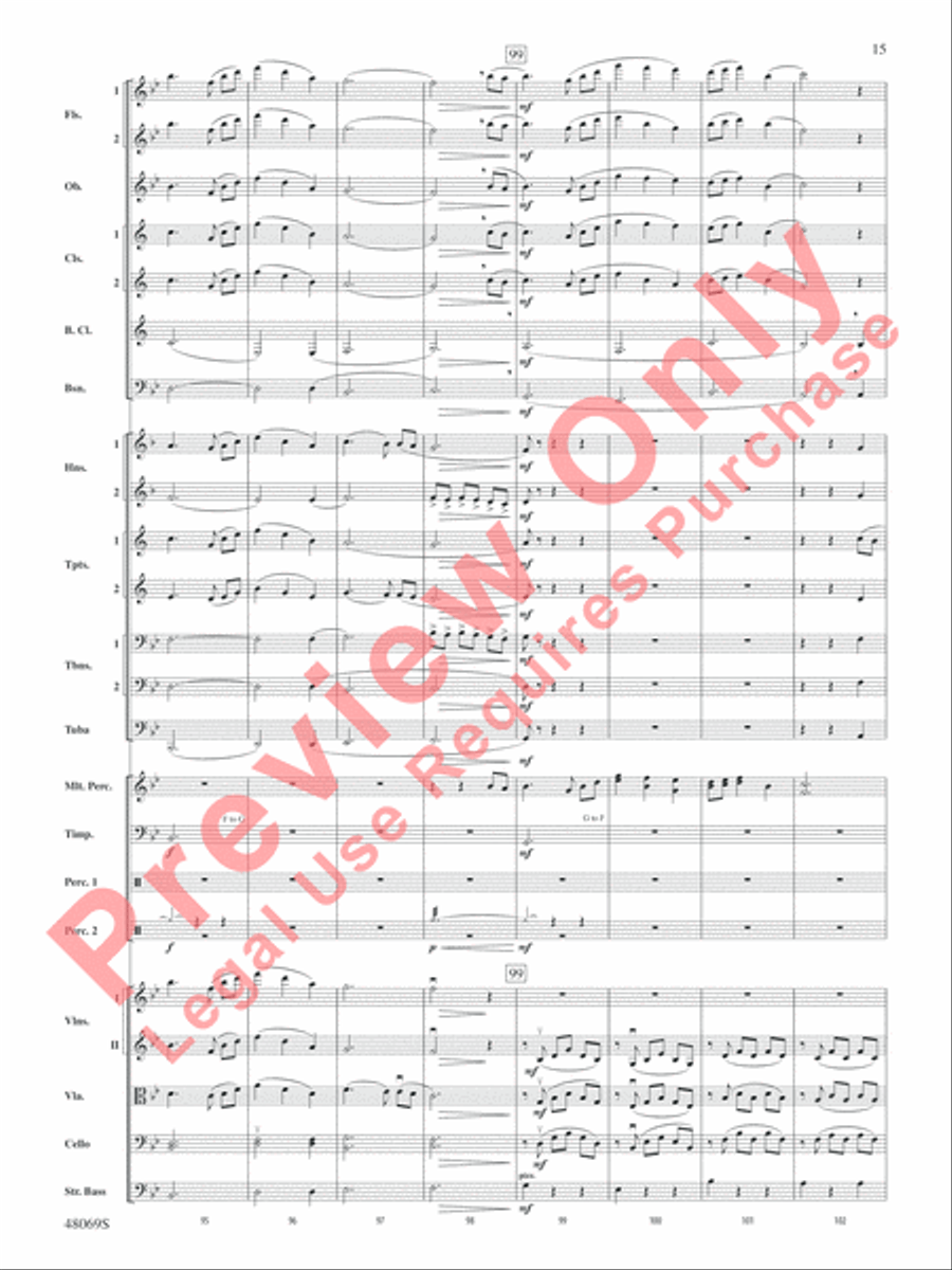 Nostalgia Full Orchestra scores gallery preview page 16