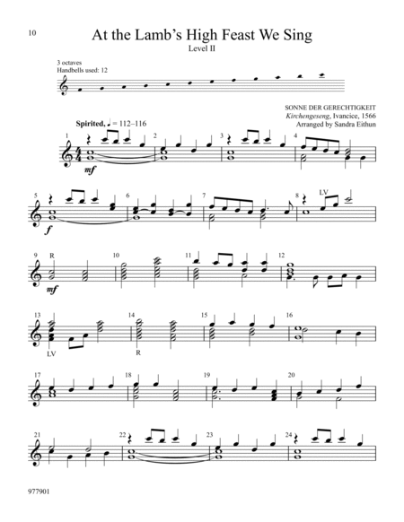 Four Communion Hymns for Twelve Bells image number null