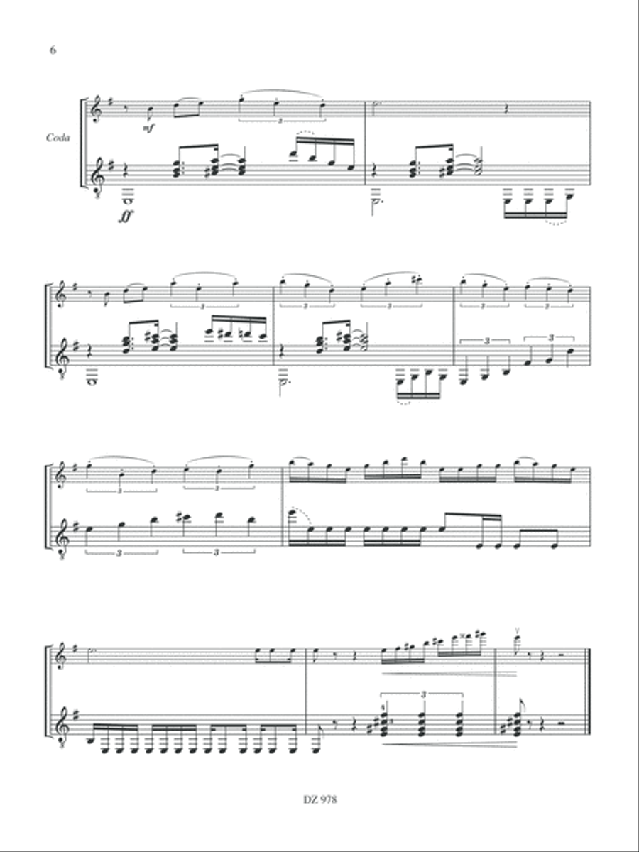Petit jazz à Paris Flute scores gallery preview page 6