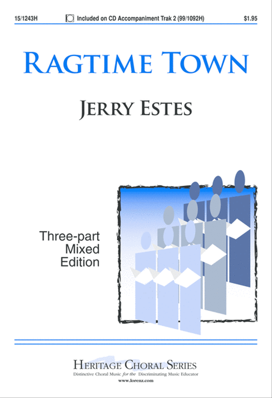 Ragtime Town Unison Choir scores gallery preview page 1