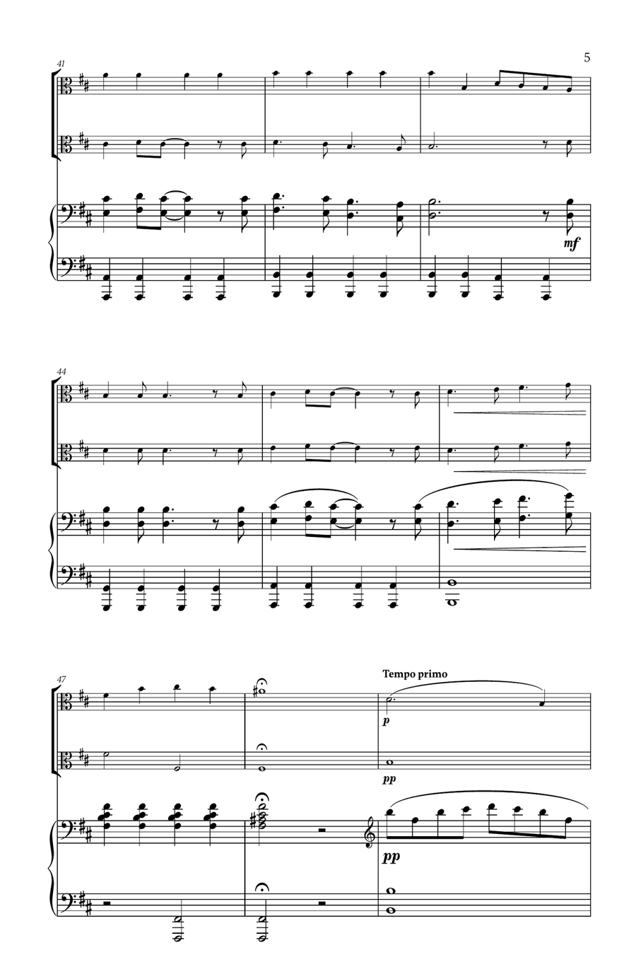 Mary, Did You Know? String Duet scores gallery preview page 5