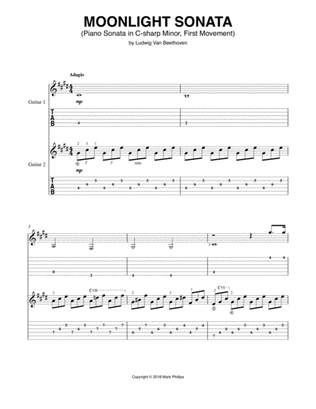 Moonlight Sonata (Piano Sonata in C-sharp MInor, First Movement)