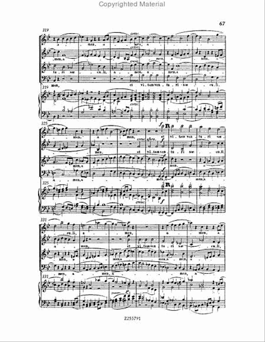 Missa Solemnis, Op.123 Choir scores gallery preview page 67