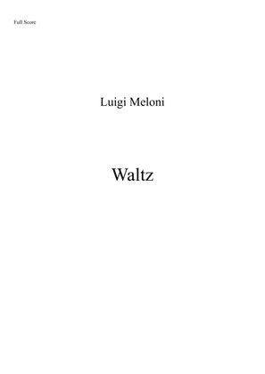 Waltz (Full score and Set of parts)