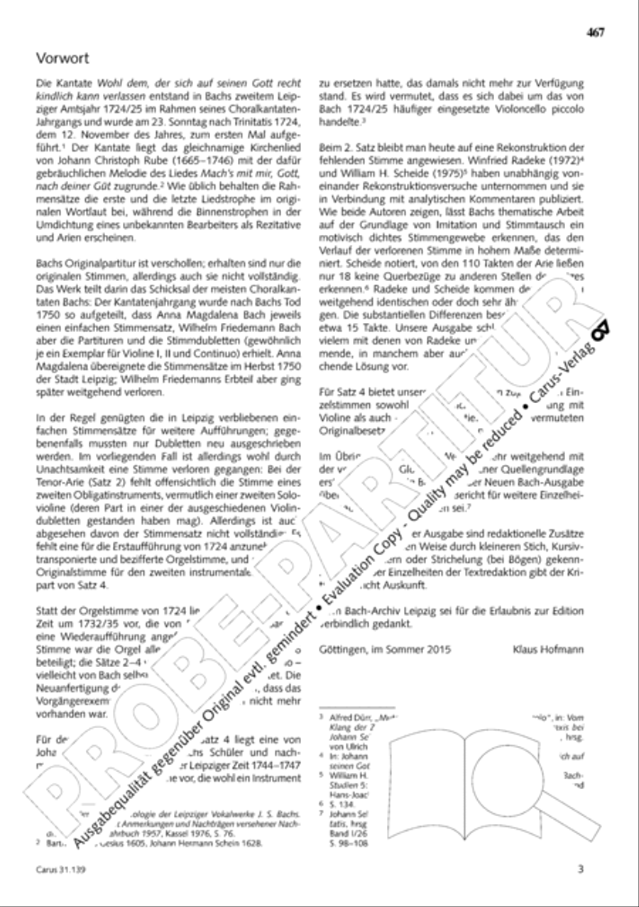 The Complete Sacred Vocal Works (Das geistliche Vokalwerk) Voice scores gallery preview page 468