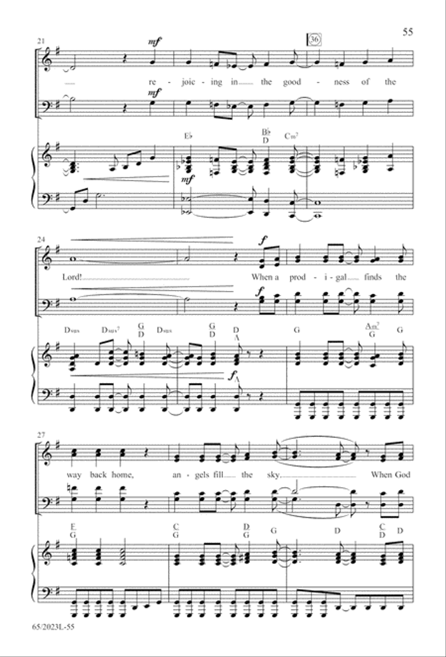 Child of Hope Child of Hope 4-Part scores gallery preview page 56