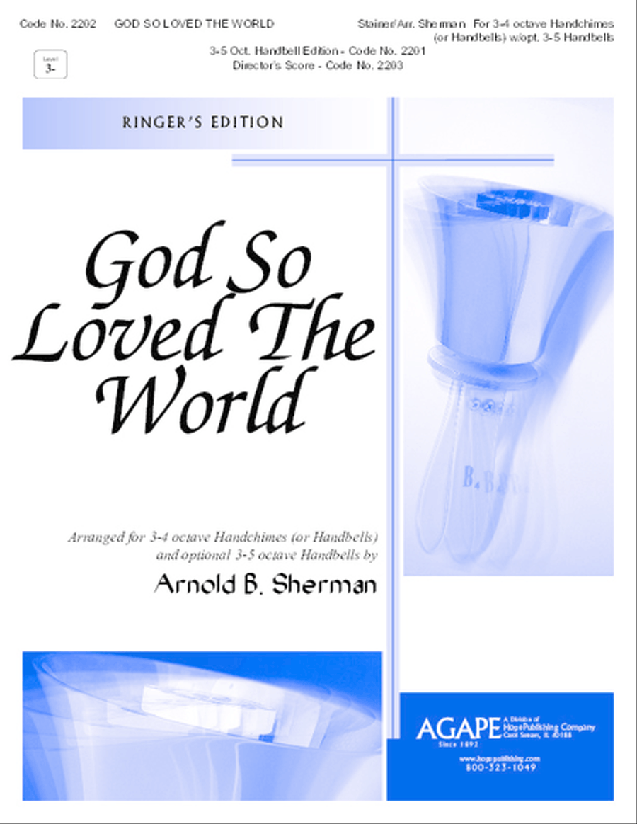 God So Loved the World God So Loved the World 4-Octaves scores gallery preview page 1