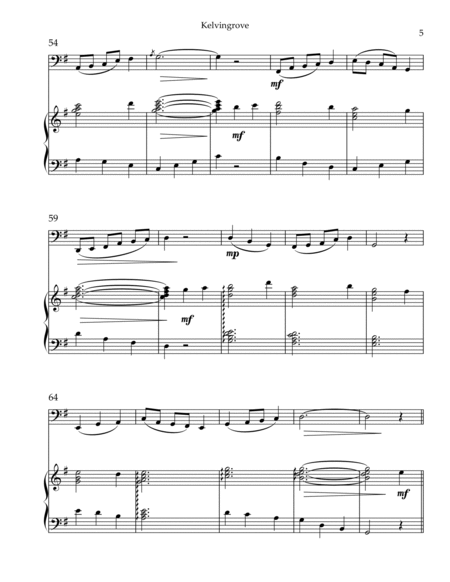 Kelvingrove, Duet for Cello & Harp image number null