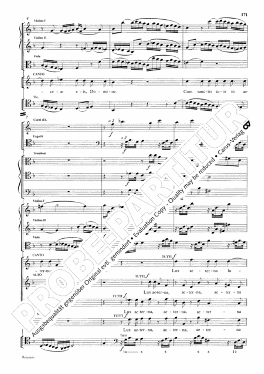 Requiem Requiem 4-Part scores gallery preview page 178