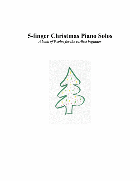 5-finger Christmas Piano Solos image number null
